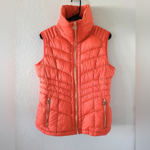 🧡 Michael Kors Puffer Vest - Picture 1 of 5